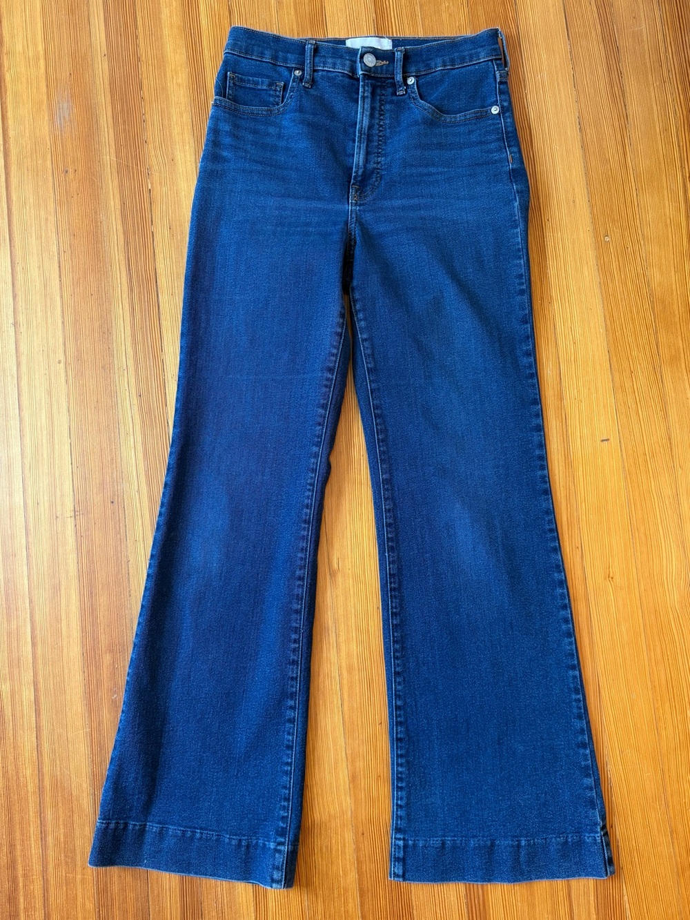Everlane | Modern High Rise | Flare Jeans | Medium Blue | 27 Regular - Picture 2 of 8